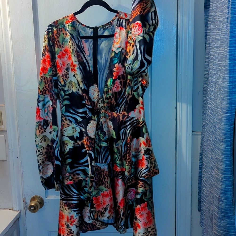 Zack Curve Jungle Mini Dress